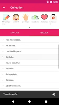 Italian English Offline Dictionary & Translator android App screenshot 0